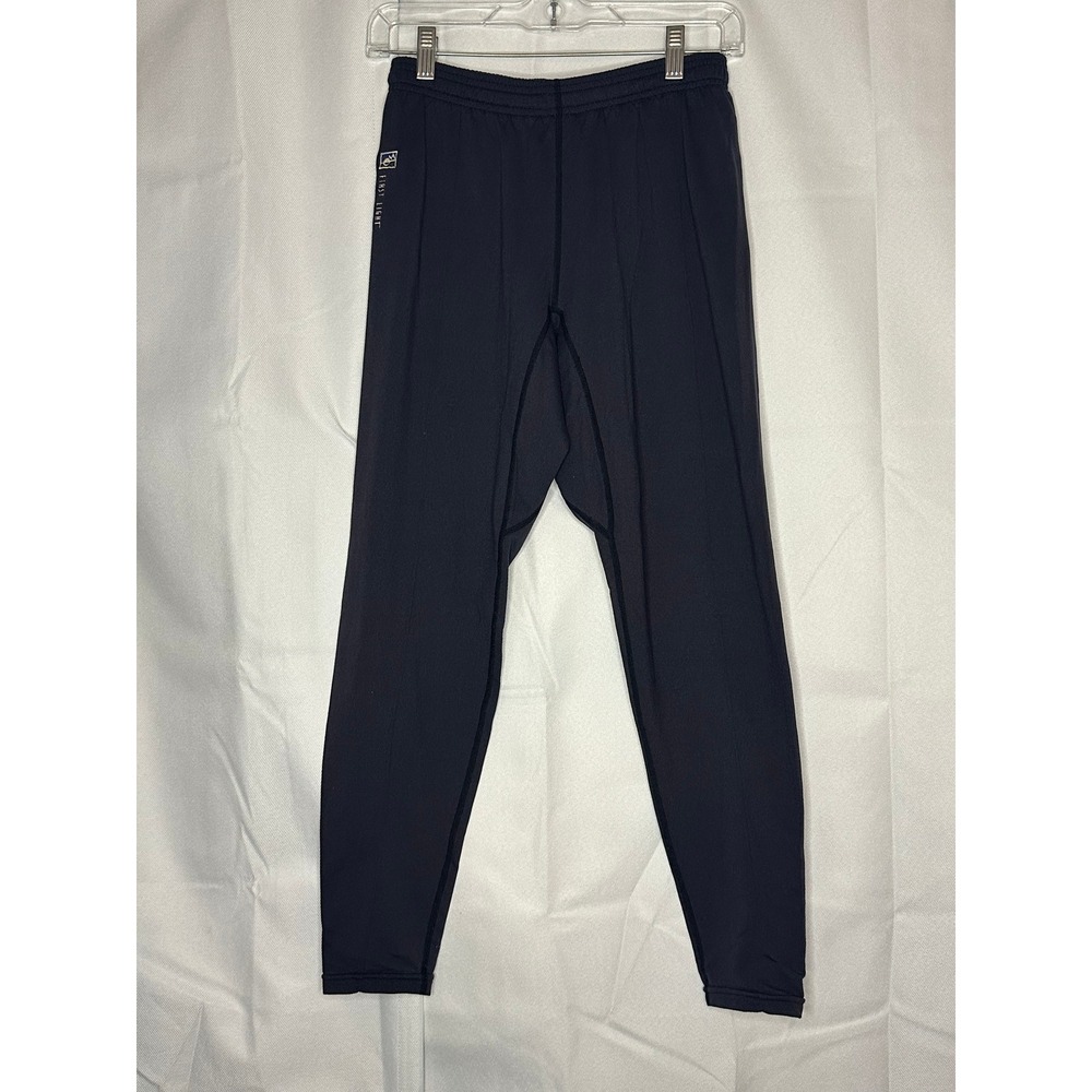 First Light Base Layer Leggings S Navy Thermal Ski Snow Outdoor Made USA 26x28